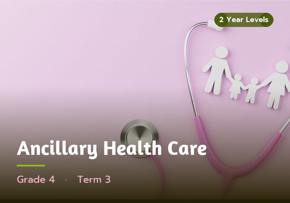 Ancillary Health Care, Grade 4, Term 3 cover