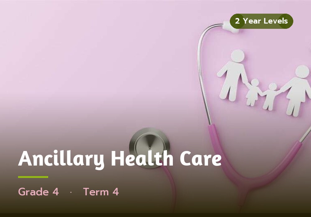 Ancillary Health Care, Grade 4, Term 4 cover