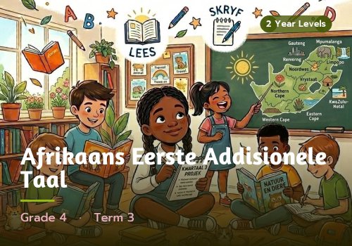 Afrikaans Eerste Addisionele Taal, Graad 4, Kwartaal 3 cover