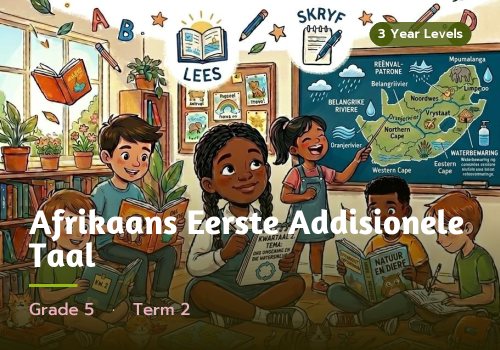 Afrikaans Eerste Addisionele Taal, Graad 5, Kwartaal 2 cover