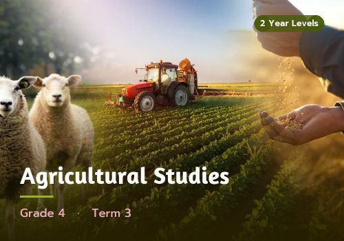 Agricultural Studies, Grade 4, Term 3 cover