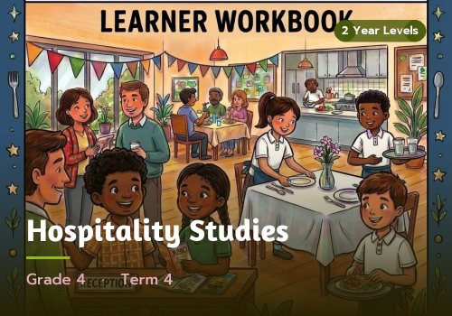 Hospitality Studies, Grade 4, Term 4 cover