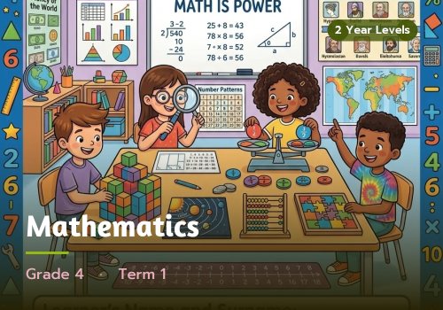 Mathematics, Grade 4, Term 1 cover