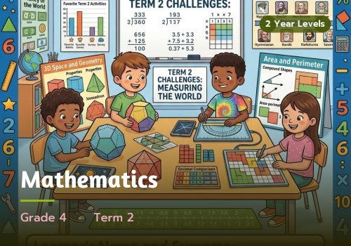 Mathematics, Grade 4, Term 2 cover